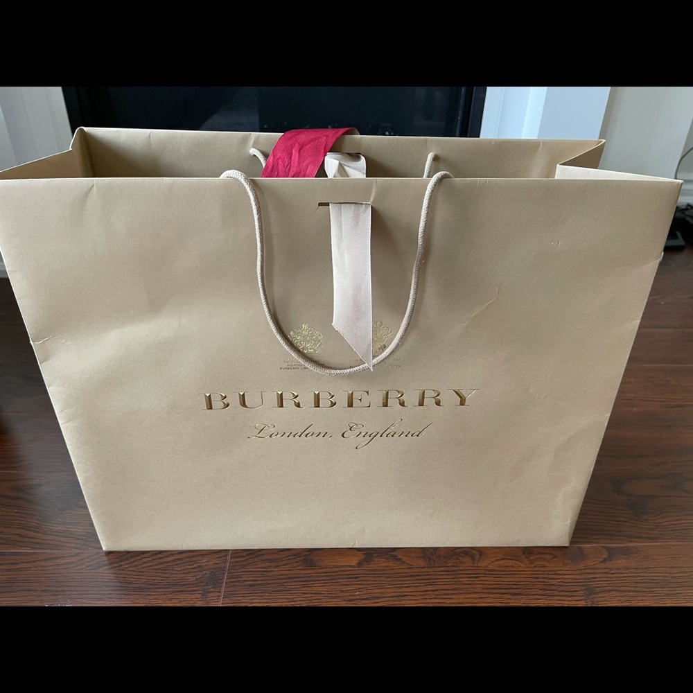 Burberry Paper Bag - Picture 2 of 4